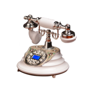 Antique Desk Telephone GSM B06 - ទូរសព្ទ័បូរាណ ដាក់លើតុ B06 ប្រើស៊ីម