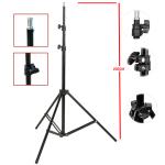 Holder Stand Tripod 210cm for Led Selfie - ជើង អំពូល ឡាយ 210សងទីម៉ែត