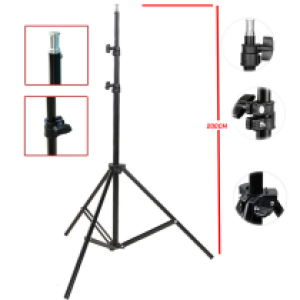 Holder Stand Tripod 210cm for Led Selfie - ជើង អំពូល ឡាយ 210សងទីម៉ែត