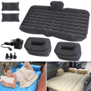 Car air bed back seat mattress Separate leg - ពោងខ្យល់ក្នុងឡាន ជើងដាច់