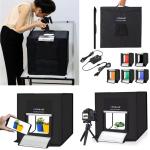 Mini Studio Light Box PULUZ 40x40x40cm - ស្ទូឌីយ៉ូខ្នាតតូចមានភ្លើង 40x40x40cm