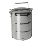 Lunch Box Stainless Steel 3layer 2 horse - ស្រាក់អ៊ីណុក3ជាន់​ សេះ2