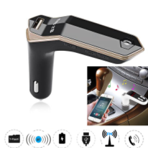 Car Bluetooth FM transmitter S8 - ប្លូធូឡាន FM បញ្ជូនសំលេង S8