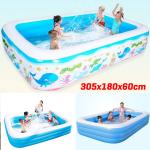 Air inflatable water pool Paiting 305x180x60cm - ពោងខ្យល់ដាក់ទឹក 305x180x60cm