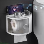 Toliet paper box holder wall suction A22 - ប្រអប់ដាក់ក្រដាសអនាម័យ​ A22