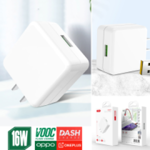 Power Charger XO L45 Oppo 16W VOOC Power Only - ឆ្នាំងសាក ខ្វីកឆាច អ៊ីចអូ L45 Oppo 16W fast charging