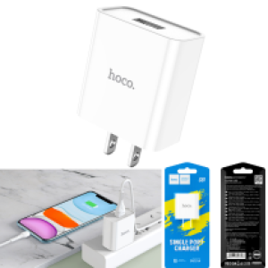 Power Charger Hoco C81 Single Port - ឆ្នាំងសាក​ ហូកូ C81 រុនមួយ