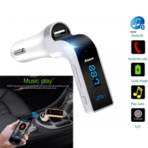 Car Bluetooth FM transmitter G7 - ប្លូធូឡាន FM បញ្ជូនសំលេង G7