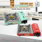 Gas Stove Portable Namilux NA-2111 PS - ចង្ក្រានហ្គាសប្រើកំប៉ុង Namilux NA-2111 PS