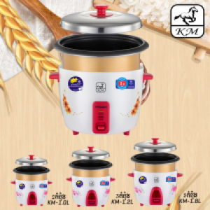 Rice Cooker Drum black non-stick 1.8L - ឆ្នាំងបាយគំរបដាច់ អគ្គិសនី 1.8L ឆ្នាំងខ្មៅ