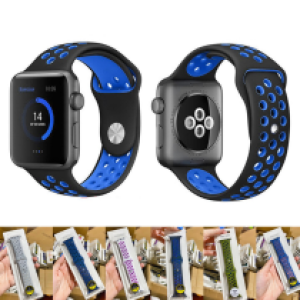 Strap silicon sport SWS04 iWatch 42/44mm - ខ្សែរនាឡិការជ័រទន់ SWS04 iWatch 42/44mm