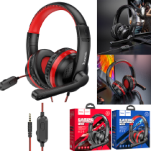 Headset Wire hoco W103 Magic tour gaming - កាសប្ល៊ូធូសក្តោបត្រជៀក ហូកូ W103 Magic tour gaming