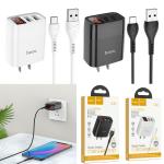 Power Charger Hoco C86 LED display TypeC Cable - ឆ្នាំងសាក ហូកូ C86 រុនសាក 2 មានអេក្រង់អំពែមានខ្សែ Type C