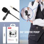 Microphone LIVE mini Clip XO MKF01 3.5mm - ក្បាលមេក្រូ តូច XO MKF01 ឌុយ 3.5