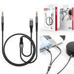 Converter TypeC/AUX to AUX 3.5mmXO NB-R178B 2in1 - ខ្សែបំឡែង ឌុយកាសម៉ូល 2in1 ទៅ (Type C,មូល) XO NB-R178B