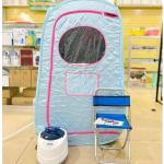 Steamer suana set 3in1(tent+chair+steamer) A115 - ទូរស្ទីមធំថ្មី១ឈុត(ទូ+ឆ្នាំង+កៅអី) A115
