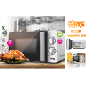 Microwave oven DSP KB-6001 20L - ម៉ាស៊ីនម៉ាយក្រូវ៉េវអូវិន​ DSP KB-6001 20L