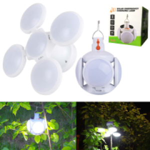 Solar Lamp 5in1 light Ball 42LED - អំពូល​ សឡា រៀងបាល 5in1 42LED