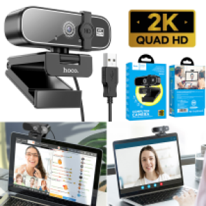 Webcam hoco GM101 2K HD - កាមេរ៉ា វឹបខាម GM101 2K HD