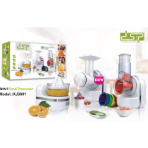 Food processor DSP 3in1 KJ-3001 - ម៉ាស៊ីនឈូសបន្លែធ្វើបានច្រើនមុខ