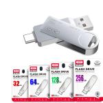 Flash OTG TypeC/USB 3.0 XO DK03 64GB - ផ្លាស់​ OTG TypeC/USB 3.0 អ៊ិចអូ DK03 ទំហំ 64ជី
