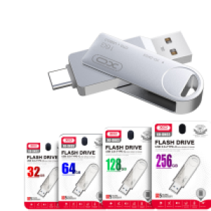Flash OTG TypeC/USB 3.0 XO DK03 64GB - ផ្លាស់​ OTG TypeC/USB 3.0 អ៊ិចអូ DK03 ទំហំ 64ជី