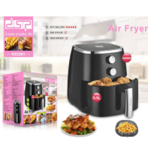 Air fry DSP 5.5L KB2081 - ម៉ាស៊ីនបំពងស្ងួត 5.5L KB2081