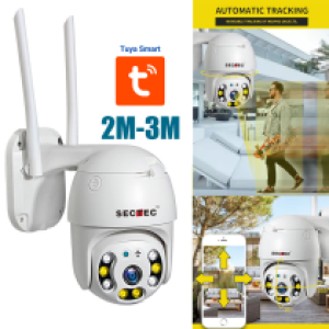 Camera Bullet  360° Wifi 2M SECTEC ST-393-2M Tuya - កាមេរ៉ាសុវត្ថិភាព 360 SECTEC ST-393-2M 1080p