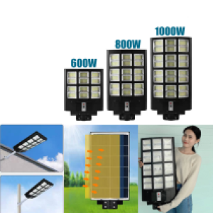 Solar Lamp LED Street Lights 3Rows 24Lamp 1000W - អំពូលបំភ្លឿផ្លូវ សឡាកំលាំង 3ជួរ 24Lamp 1000វ៉ាត់