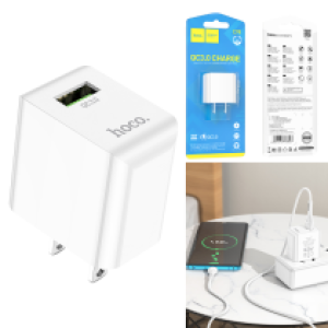 Power Charger Hoco C98 18W (QC/FCP/AFC) - ឆ្នាំងសាក​ ហូកូ C98 រុនមួយ 18W (QC/FCP/AFC)
