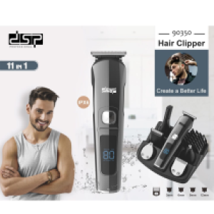 DSP hair clipper 11in1 Model: 90350 - ត្រង់ឌឺកាត់សក់ឈុត 11in1 Model: 90350