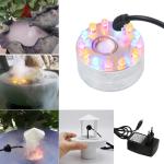 Humidifier Light 12 LED Fogger Fountain - ម៉ាស៊ីនចំហាយទឹក បាញ់ផ្សែងក្នុងអាងទឹក