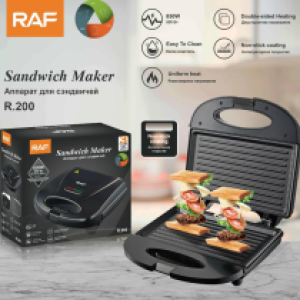 Sandwich Maker 850W RAF R.200 - ម៉ាស៊ីនគៀបសាំងវិចនំ2 850W RAF R.200