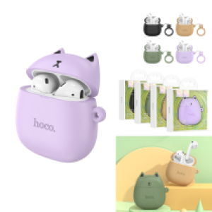 Earphone Bluetooth TWS hoco EW45 - កាសប្ល៊ូធូស មួយគូ ហូកូ EW45 True