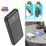 Power Bank hocoJ102 Cool figure PD20W+QC3.0 10000mAh - ថ្មជំនួយ hoco J102 Cool figure PD20W+QC3.0 10000មីលីអំពែ