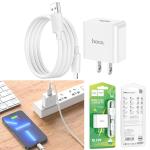 Power Charger hoco C106 Set Lightning - ឆ្នាំងសាក​ ហូកូ C106 ឈុតខ្សែ iPhone