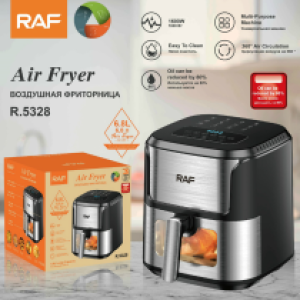 Air fryer 6.8L 1600W RAF R.5328 - ម៉ាស៊ីនបំពងស្ងួត 6.8L 1600W RAF R.5328
