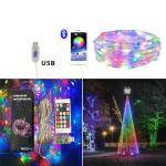 USB Lamp LED String Dot RGB 15M  - អំពូល​ USB LED ខ្សែ ប្រវែង 15ម៉ែត
