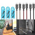 Cable Charger hoco X94 60W Type-C to Type-C - ខ្សែសាកជ័រទន់ ហូកូ X94 60W Type C-C