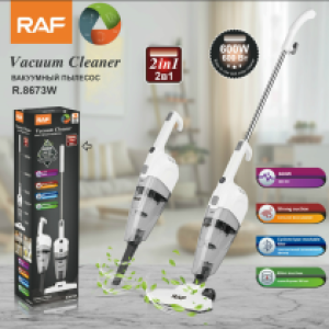 Vacuum cleaner 2in1 600W RAF R.8673W - ម៉ាស៊ីនបូមធូលី  2in1 600W RAF R.8673W