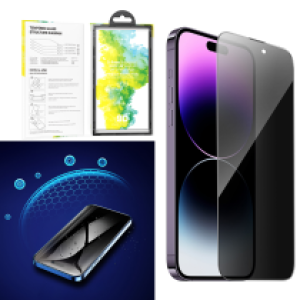 Screen Protector Private hoco A34 Plus iPhone 15 Plus - កញ្ចក់ពេញការពារលួចមើល ហូកូ A34 Plus iPhone 15 Plus