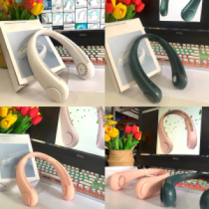 Fan bladeless neck cooler 5W A2631 - កូនកង្ហារសាកថ្មពាក់ក 5W A2631