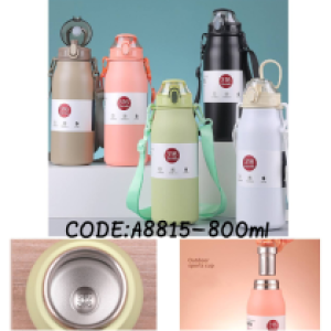 Coffee cup vacuum A8815 800ml - កែវកាហ្វេរក្សាកំដៅនិងត្រជាក់ A8815 800ml