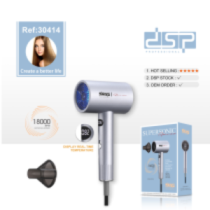 Hair Dryer 1400W DSP 30414 - ម៉ាស៊ីនផ្លុំសក់ 1400W DSP-30414
