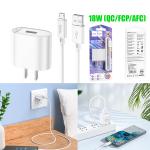 Power Charger Hoco C109 18W (QC/FCP/AFC) Set Micro - ឆ្នាំងសាក​ ហូកូ C109 រុនមួយ 18W (QC/FCP/AFC)ឈុត Micro