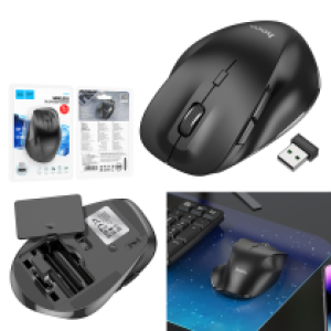 Mouse Wireless hoco GM24 Mystic six-button dual-mode - ម៉ៅអត់ប្រើខ្សែរ hoco GM24 Mystic six-button dual-mode