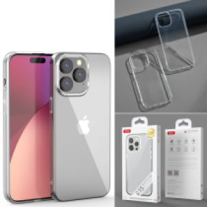 Case Clear XO K01 iPhone 15Plus - ស្រោមជ័រថ្លា XO-K01 iPhone 15Plus
