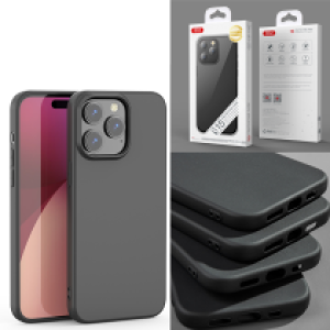 Case Black XO-K02 iPhone 11 ProMax - ស្រោមជ័រថ្លា XO-K02 iPhone 11 Pro Max
