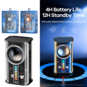 Speaker Bluetooth REMAX RB-M68 5W - បាស់ប្ល៊ូធូសប្រើថ្ម REMAX 5W RB-M68